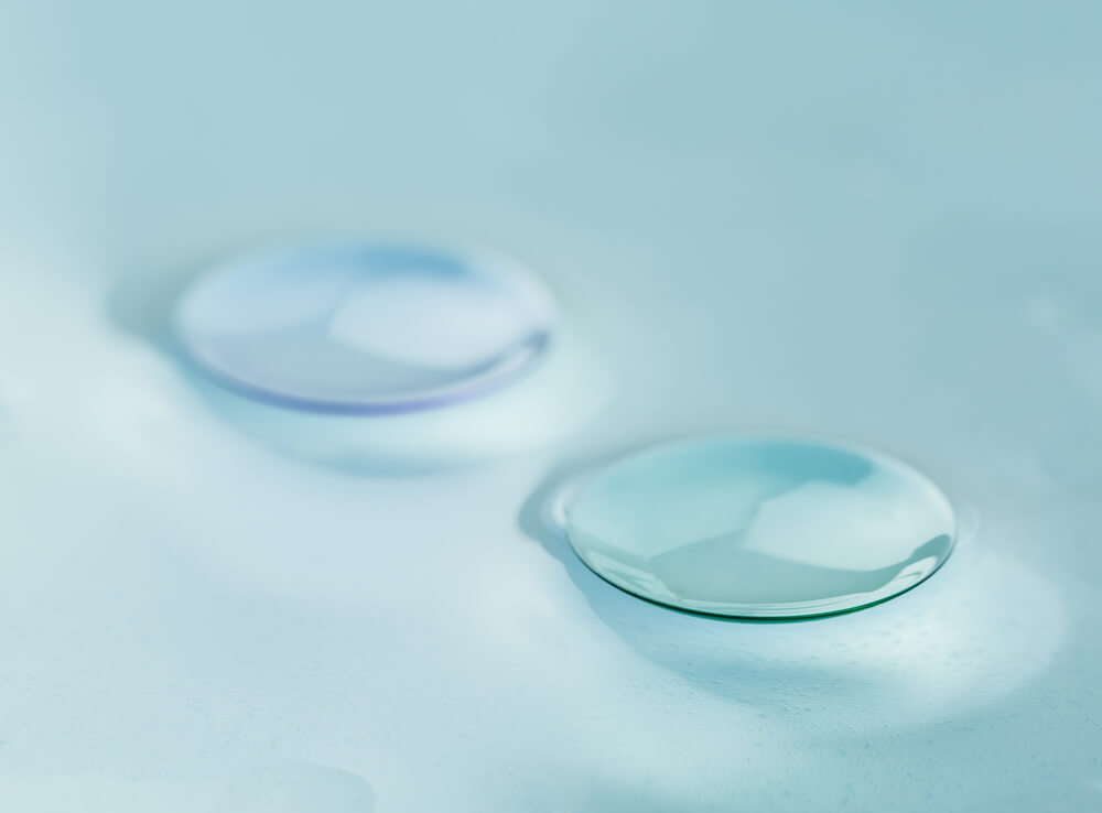 gas permeable contact lenses